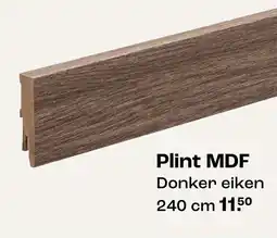 Kwantum Plint mdf aanbieding
