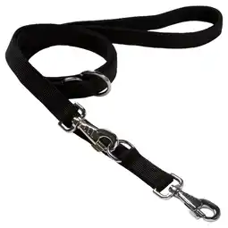 Pets Place Adori Traininglijn Nylon - Riem - Zwart L aanbieding
