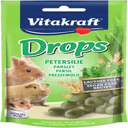 Pets Place Vitakraft Knaagdier Drops - Snoepjes - 75 g Peterselie aanbieding