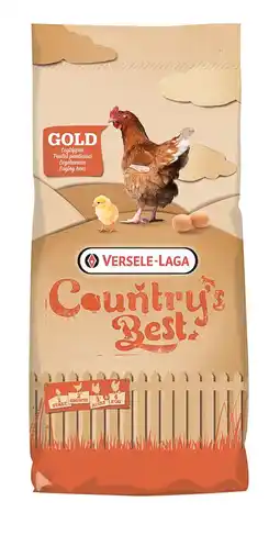 Pets Place Versele-Laga Country`s Best Gold 4 Gallico Pelletlegkorrel - Droogvoer - 20 kg aanbieding