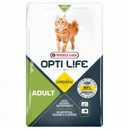 Pets Place Opti Life Cat Adult - Kattenbrokken - Kip 7,5 kg aanbieding