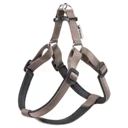 Pets Place Adori Harnas Nylon Soft - Harnas - Bruin&Zwart XL aanbieding