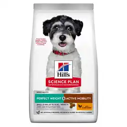 Pets Place Hill's Science Plan Perfect Weight & Active Mobility Small & Mini - Hondenbrokken - Kip 1,5 kg aanbieding