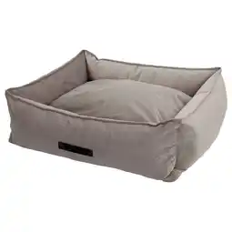 Pets Place Wooff Mand Cocoon Velours - Mand - Grijs M aanbieding