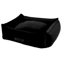 Pets Place Wooff Mand Cocoon Velours - Mand - Zwart M aanbieding