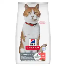 Pets Place Hill's Science Plan Adult Sterilised - Kattenbrokken - Zalm 3 kg aanbieding