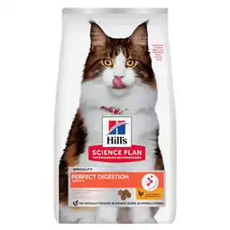 Pets Place Hill's Science Plan Perfect Digestion Adult - Kattenbrokken - 1,5 kg aanbieding