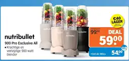 Albert Heijn Nutribullet 900 Pro Exclusive All aanbieding