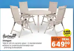 Albert Heijn Hartman Diningset aanbieding