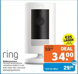 Albert Heijn Ring Buitencamera aanbieding