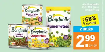 Alle Bonduelle en Diepvries