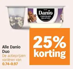 Albert Heijn Alle Danio Duo aanbieding