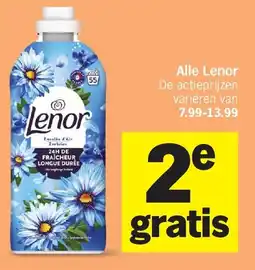 Albert Heijn Alle Lenor aanbieding