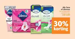 Albert Heijn Alle Tena of Libresse aanbieding