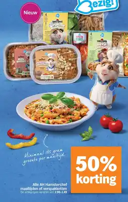 Albert Heijn Alle AH Hamsterchef Maaltijden of Verspakketten aanbieding