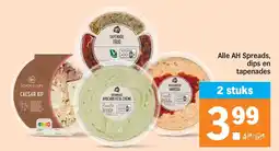 Albert Heijn Alle AH Spreads, Dips en Tapenades aanbieding
