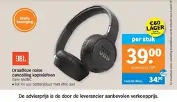 Albert Heijn JBL Draadloze Noise Cancelling Koptelefoon aanbieding