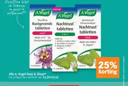 Albert Heijn Alle A. Vogel Rust & Slaap aanbieding