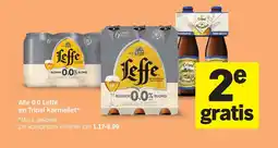 Albert Heijn Alle 0.0 Leffe en Tripel Karmeliet aanbieding