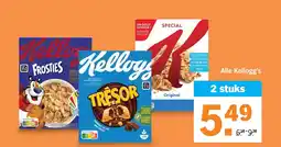 Albert Heijn Alle Kellogg's aanbieding
