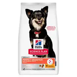 Pets Place Hill's Science Plan Perfect Digestion Small & Mini Adult - Hondenbrokken - 3 kg aanbieding
