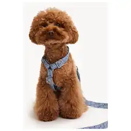 Pets Place Dogguo Denim Harnas - Harnas - Denim L aanbieding