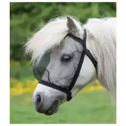 Pets Place Waldhausen Basis Vliegenmasker - Vliegenbescherming - Zwart Cob aanbieding