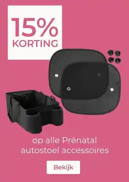Prenatal Prénatal autostoel accessoires aanbieding