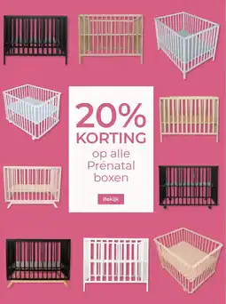 Prenatal Prénatal boxen aanbieding