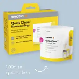 Prenatal Medela quick clean microwave bags aanbieding