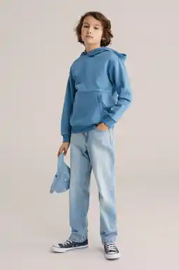 Wehkamp WE Fashion hoodie blauw aanbieding