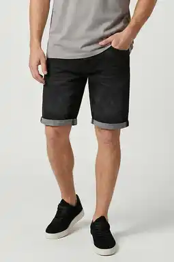 Wehkamp Cars slim short black denim aanbieding