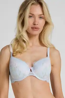 Wehkamp Hunkemöller voorgevormde beugelbh Miri lichtblauw aanbieding