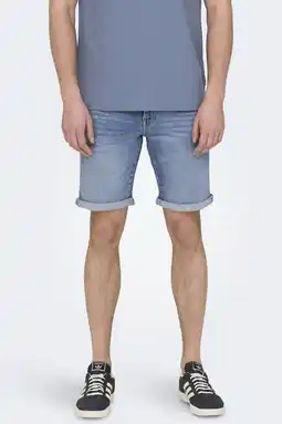 Wehkamp ONLY & SONS ONSPLY denim regularshort medium blue denim aanbieding