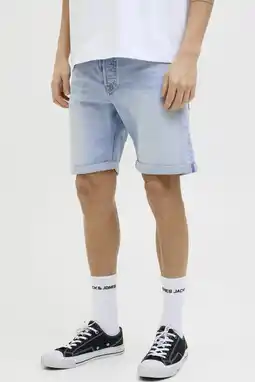 Wehkamp JACK & JONES JEANS INTELLIGENCE JJIRICK JJIORIGINAL denim regular short light blue denim aanbieding