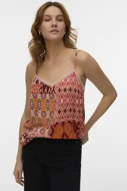 Wehkamp VERO MODA top oranje aanbieding