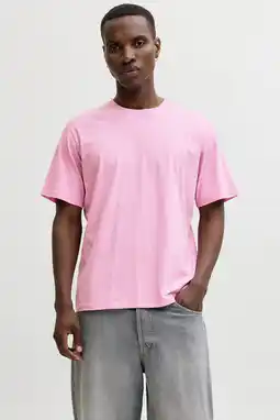 Wehkamp JACK & JONES ESSENTIALS regular T-shirt roze aanbieding