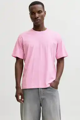Wehkamp JACK & JONES ESSENTIALS regular T-shirt roze aanbieding