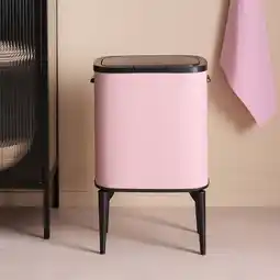 Wehkamp NOUS Living prullenbak op pootjes (35L) - roze aanbieding