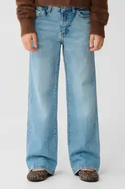 Wehkamp Shoeby highwaist flared jeans light blue denim aanbieding