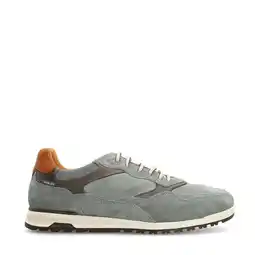 Wehkamp Van Lier suède sneakers grijs aanbieding