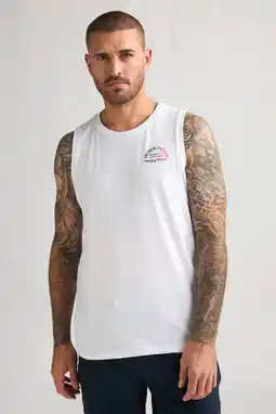 Wehkamp Petrol Industries regular fit tanktop - wit aanbieding