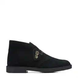 Wehkamp Clarks Evo suède veterboots zwart aanbieding