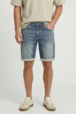 Wehkamp Cars COLORADO denim regular short dark blue denim aanbieding