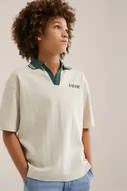 Wehkamp WE Fashion polo beige aanbieding