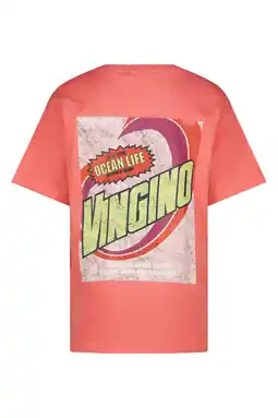 Wehkamp Vingino T-shirt met backprint oranje aanbieding
