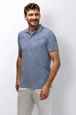 Wehkamp State of Art regular polo blauw aanbieding