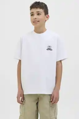 Wehkamp JACK & JONES JUNIOR T-shirt wit aanbieding