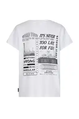 Wehkamp Retour Jeans T-shirt wit aanbieding