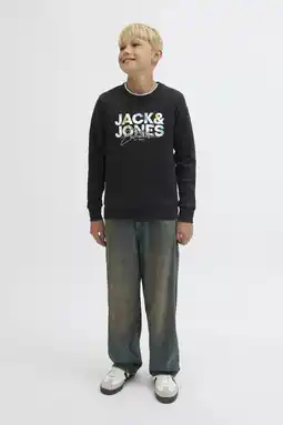 Wehkamp JACK & JONES JUNIOR sweater zwart aanbieding